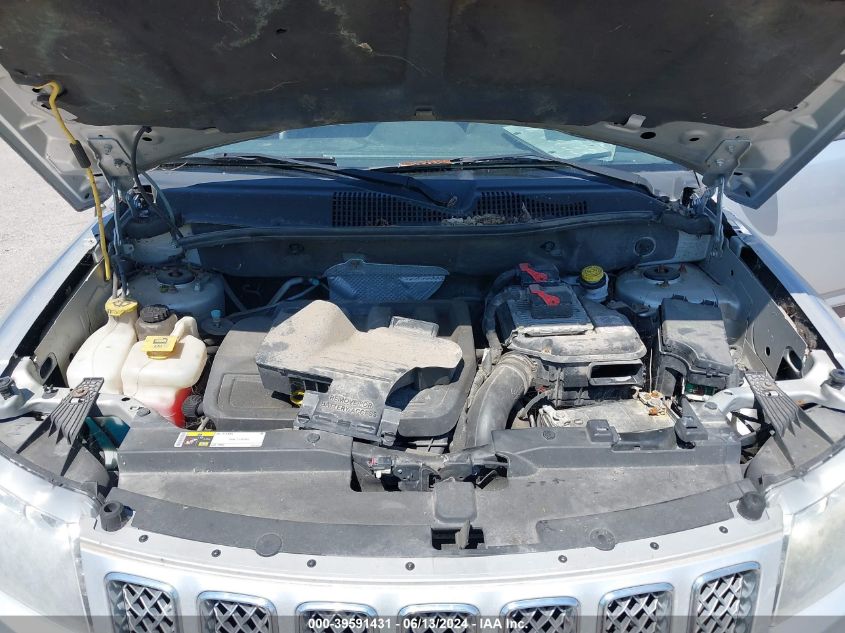 2014 Jeep Compass Latitude VIN: 1C4NJCEB9ED518087 Lot: 39591431