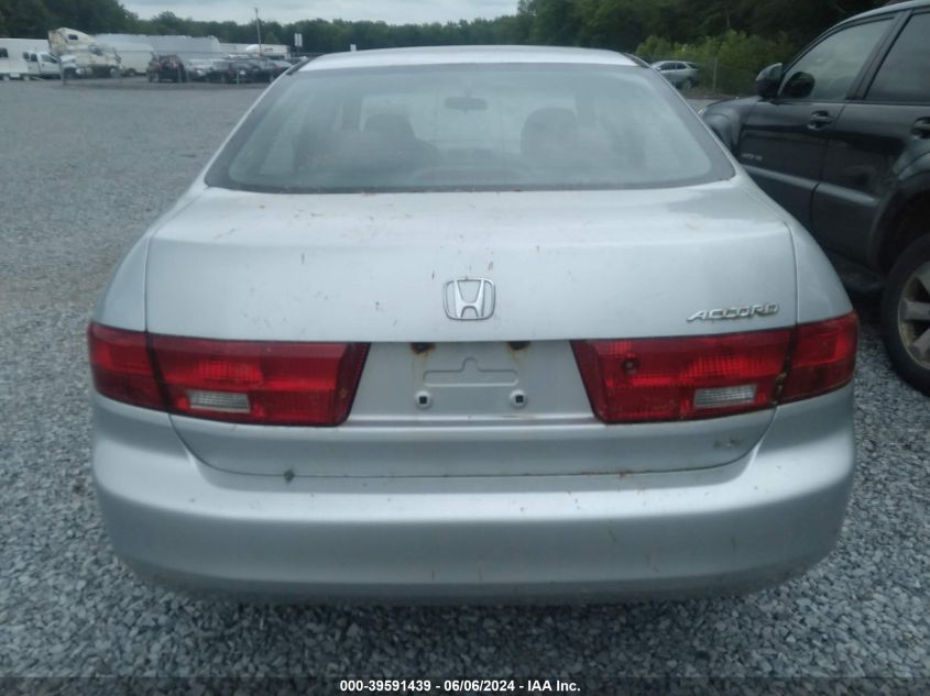 2005 Honda Accord 2.4 Lx VIN: 1HGCM56455A130786 Lot: 39591439