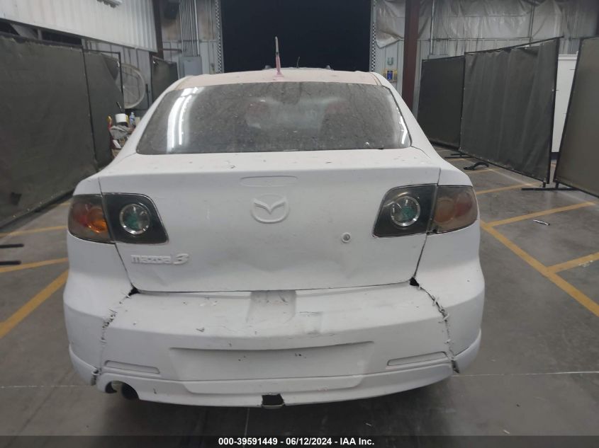 2006 Mazda Mazda3 S/S Grand Touring/S Touring VIN: JM1BK143X61408473 Lot: 39591449