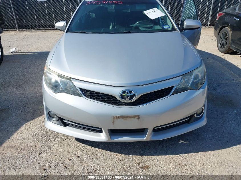 2013 Toyota Camry Se VIN: 4T1BF1FK4DU244377 Lot: 39591450