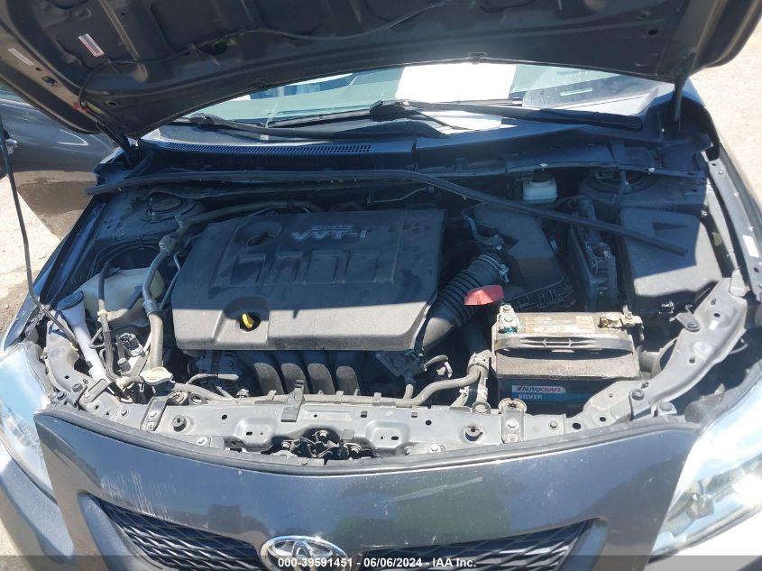 2009 Toyota Corolla VIN: 1NXBU40E29Z058726 Lot: 39591451