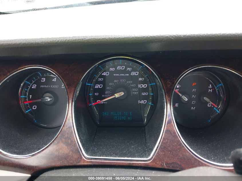 2011 Ford Taurus Sel VIN: 1FAHP2EWXBG141701 Lot: 39591458