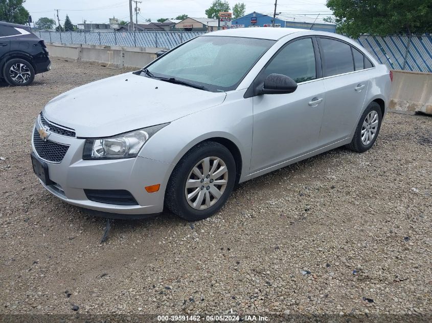 2011 Chevrolet Cruze Ls VIN: 1G1PC5SH6B7262243 Lot: 39591462