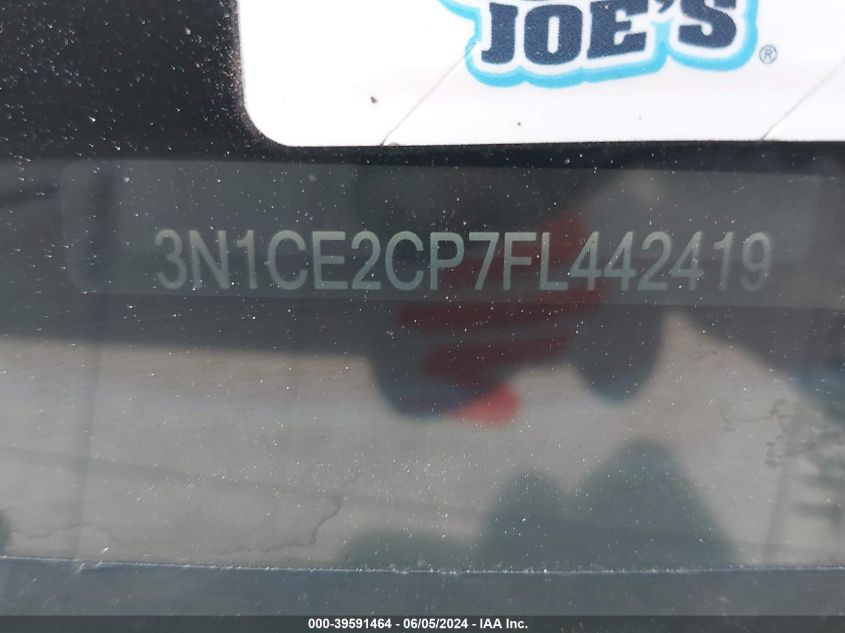 2015 Nissan Versa Note Sv VIN: 3N1CE2CP7FL442419 Lot: 39591464