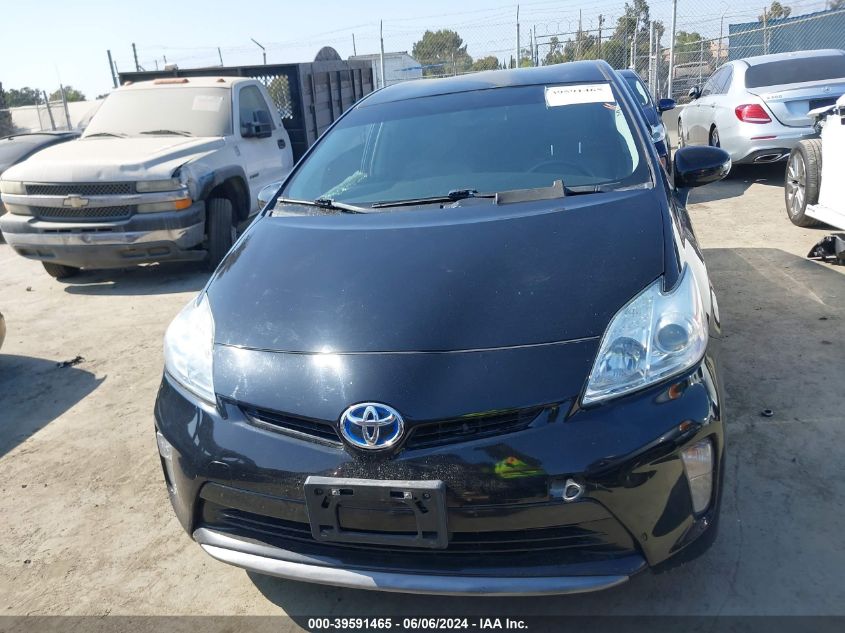 2013 Toyota Prius Four VIN: JTDKN3DUXD5651962 Lot: 39591465