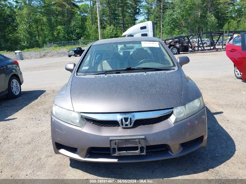 2009 Honda Civic Lx VIN: 2HGFA15569H518500 Lot: 39591467