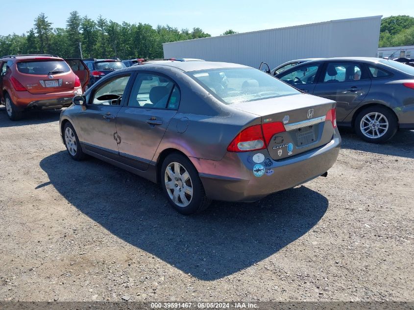 2009 Honda Civic Lx VIN: 2HGFA15569H518500 Lot: 39591467