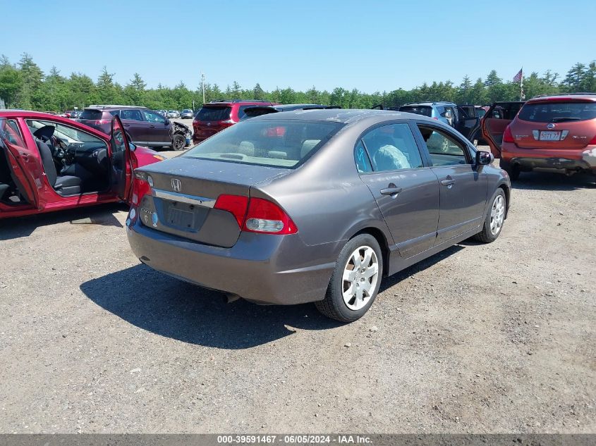 2009 Honda Civic Lx VIN: 2HGFA15569H518500 Lot: 39591467