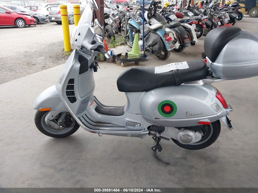 2007 Vespa Granturismo 200 VIN: ZAPM319K475008164 Lot: 39591484