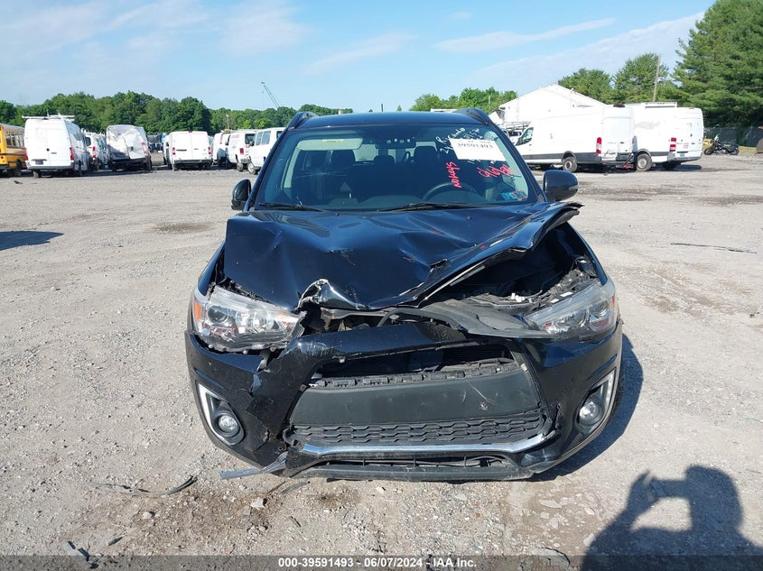 2015 Mitsubishi Outlander Sport Gt VIN: 4A4AR4AW7FE029441 Lot: 39591493