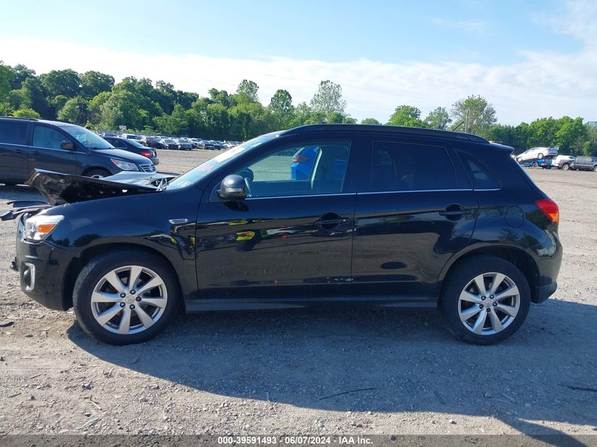2015 Mitsubishi Outlander Sport Gt VIN: 4A4AR4AW7FE029441 Lot: 39591493