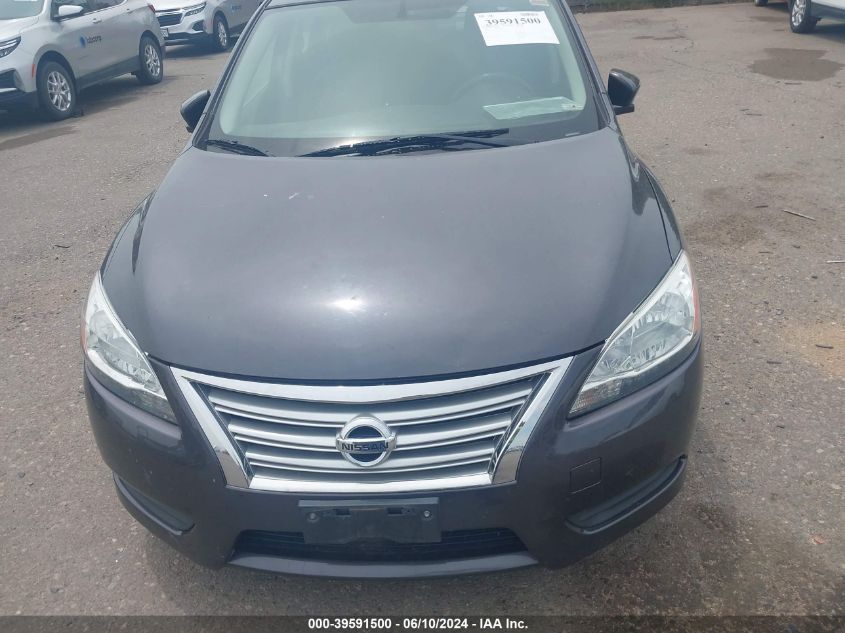 2014 Nissan Sentra Sv VIN: 3N1AB7AP5EL613117 Lot: 39591500