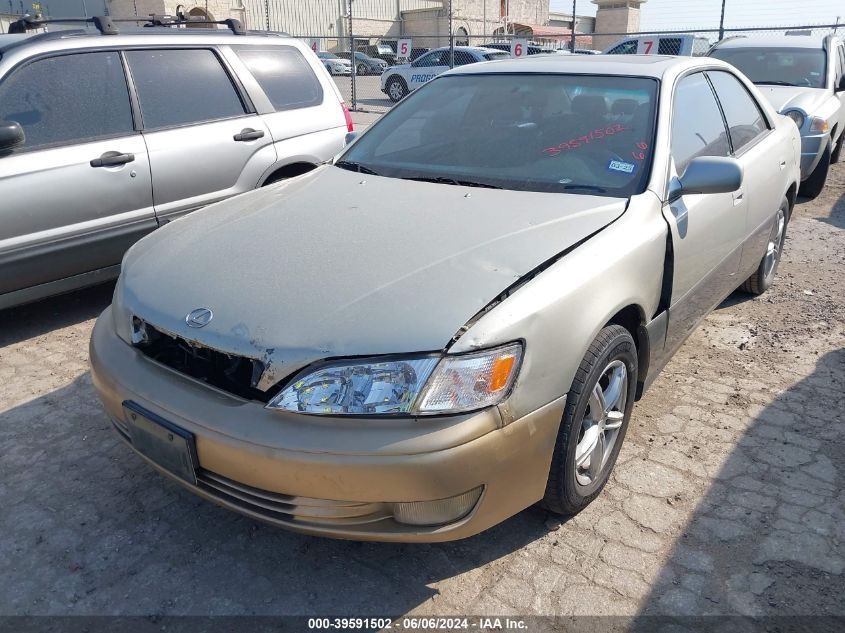 1997 Lexus Es 300 VIN: JT8BF22G1V5003415 Lot: 39591502