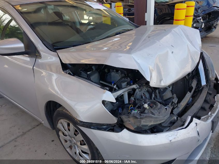 2017 Nissan Sentra Sv VIN: 3N1AB7AP0HY358027 Lot: 39591519