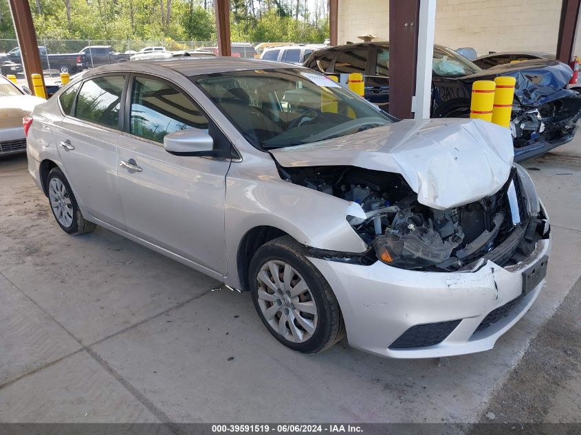 2017 Nissan Sentra Sv VIN: 3N1AB7AP0HY358027 Lot: 39591519