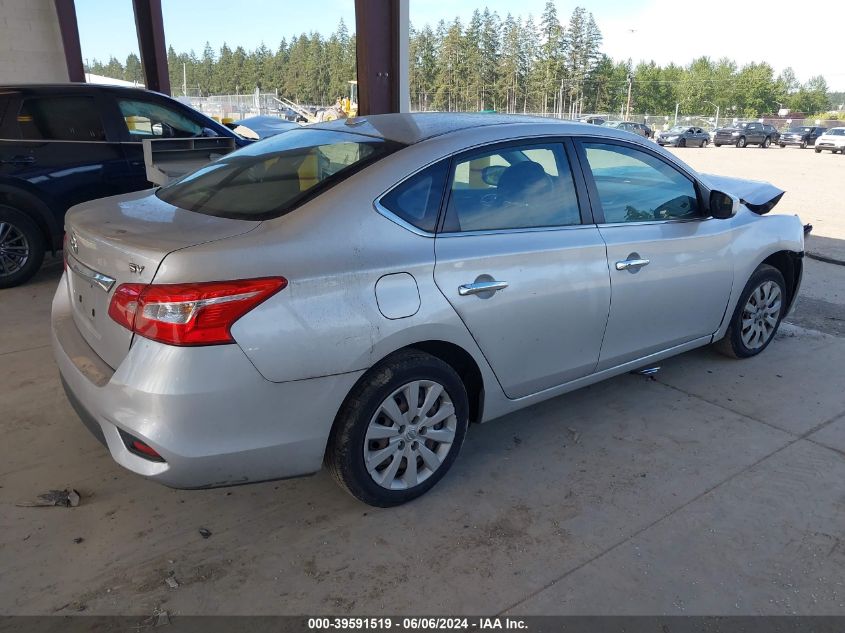 2017 Nissan Sentra Sv VIN: 3N1AB7AP0HY358027 Lot: 39591519