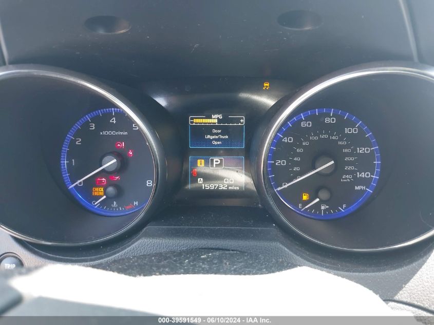 2015 Subaru Outback 2.5I Premium VIN: 4S4BSADC4F3222492 Lot: 39591549