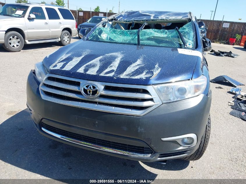 2013 Toyota Highlander Base Plus V6 VIN: 5TDBK3EH1DS239773 Lot: 39591555