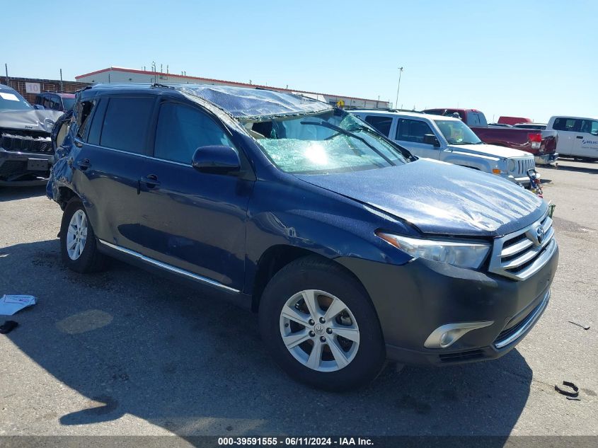 2013 TOYOTA HIGHLANDER BASE PLUS V6 - 5TDBK3EH1DS239773