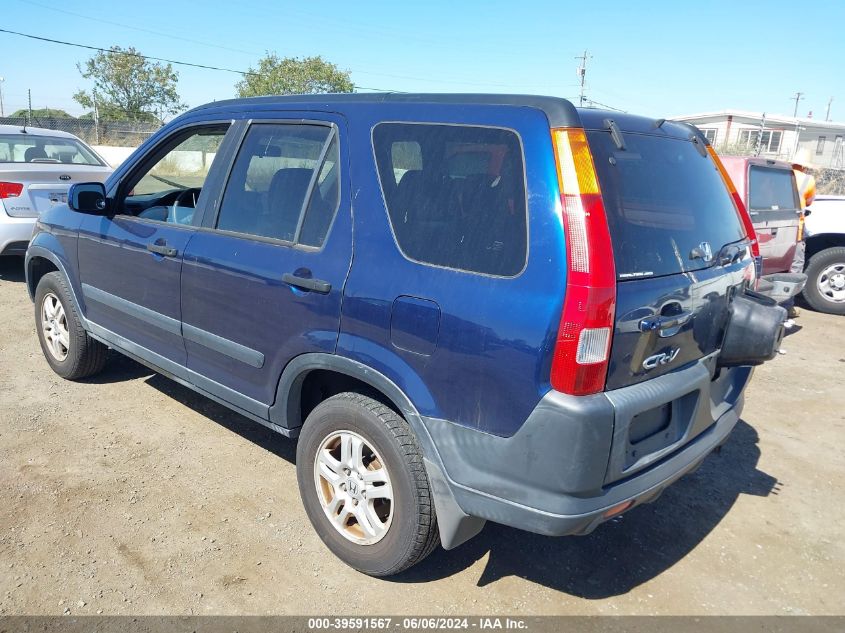 2002 Honda Cr-V Ex VIN: JHLRD78892C067957 Lot: 39591567