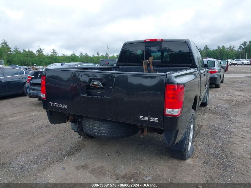 2010 Nissan Titan Se VIN: 1N6AA0CC8AN321406 Lot: 39591575