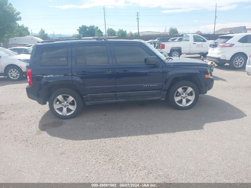 2012 Jeep Patriot Latitude VIN: 1C4NJRFB5CD604642 Lot: 39591582