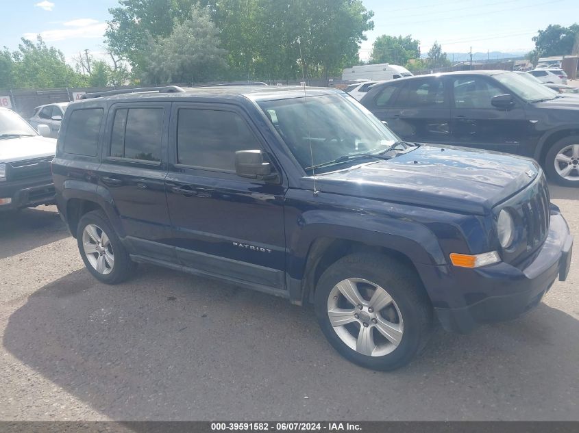 2012 Jeep Patriot Latitude VIN: 1C4NJRFB5CD604642 Lot: 39591582