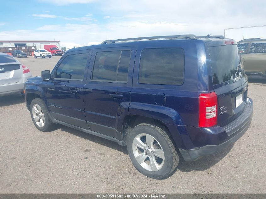 2012 Jeep Patriot Latitude VIN: 1C4NJRFB5CD604642 Lot: 39591582