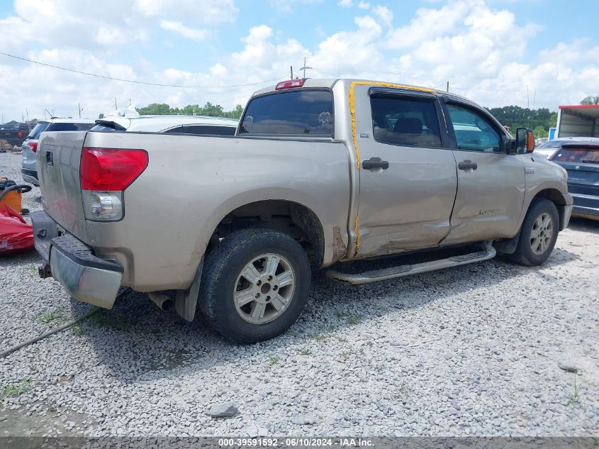 2008 Toyota Tundra Sr5 5.7L V8 VIN: 5TFEV54128X059173 Lot: 39591592