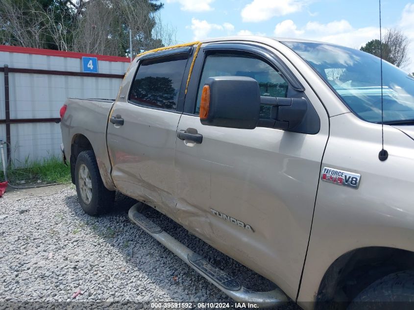 2008 Toyota Tundra Sr5 5.7L V8 VIN: 5TFEV54128X059173 Lot: 39591592