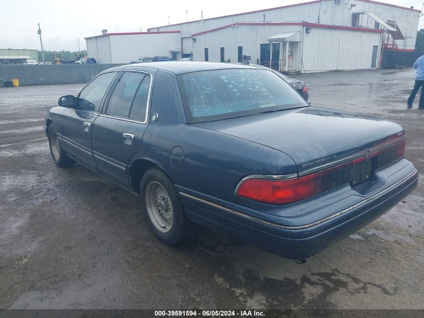 1996 Mercury Grand Marquis Ls/Bayshore VIN: 2MELM75W3TX696025 Lot: 39591594