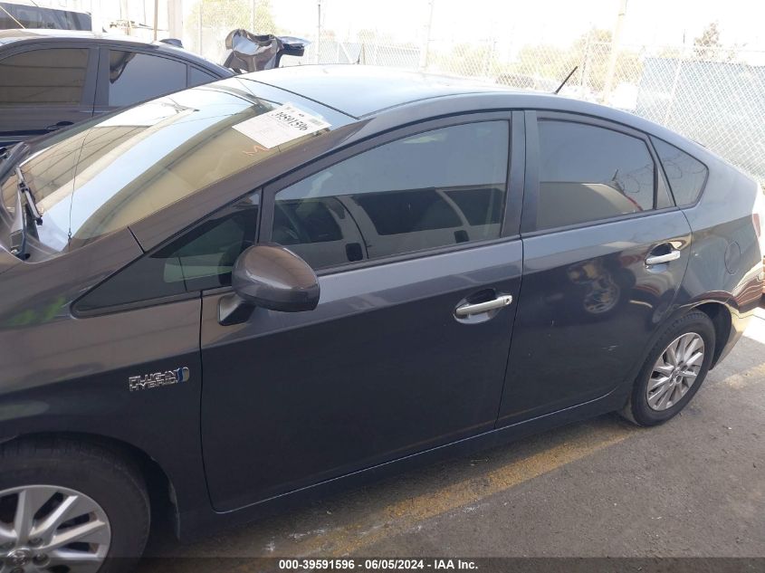 2014 Toyota Prius Plug-In VIN: JTDKN3DP2E3054912 Lot: 39591596