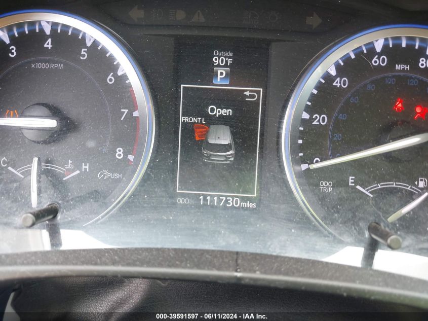 2016 Toyota Highlander Xle V6 VIN: 5TDKKRFH2GS505548 Lot: 39591597