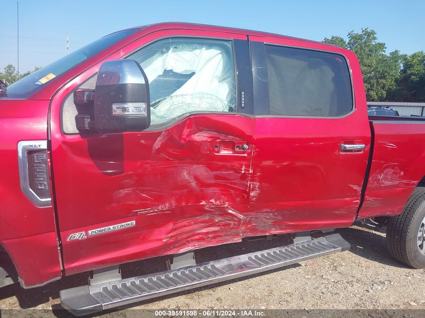 2018 Ford F-250 Xlt VIN: 1FT7W2BT6JEB27839 Lot: 39591598