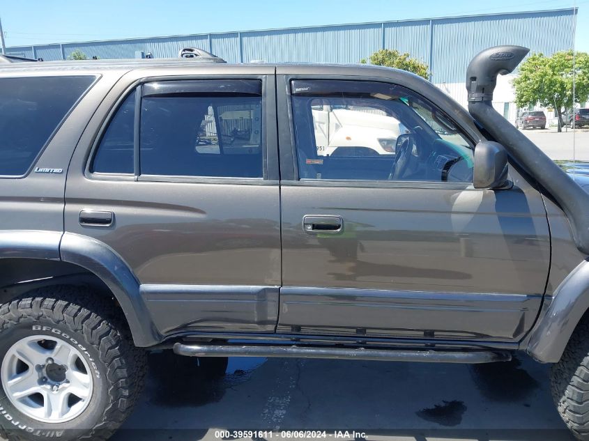 1998 Toyota 4Runner Sr5 V6 Limited VIN: JT3HN87R1W0193635 Lot: 39591611