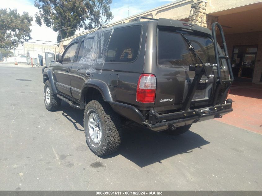 1998 Toyota 4Runner Sr5 V6 Limited VIN: JT3HN87R1W0193635 Lot: 39591611