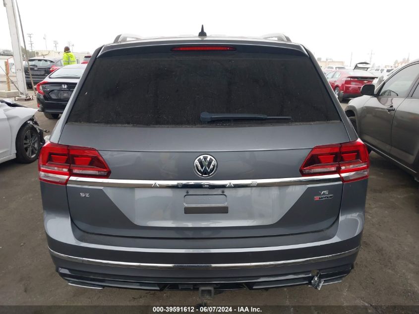 2019 Volkswagen Atlas 3.6L V6 Se W/Technology R-Line VIN: 1V2XR2CA9KC523165 Lot: 39591612