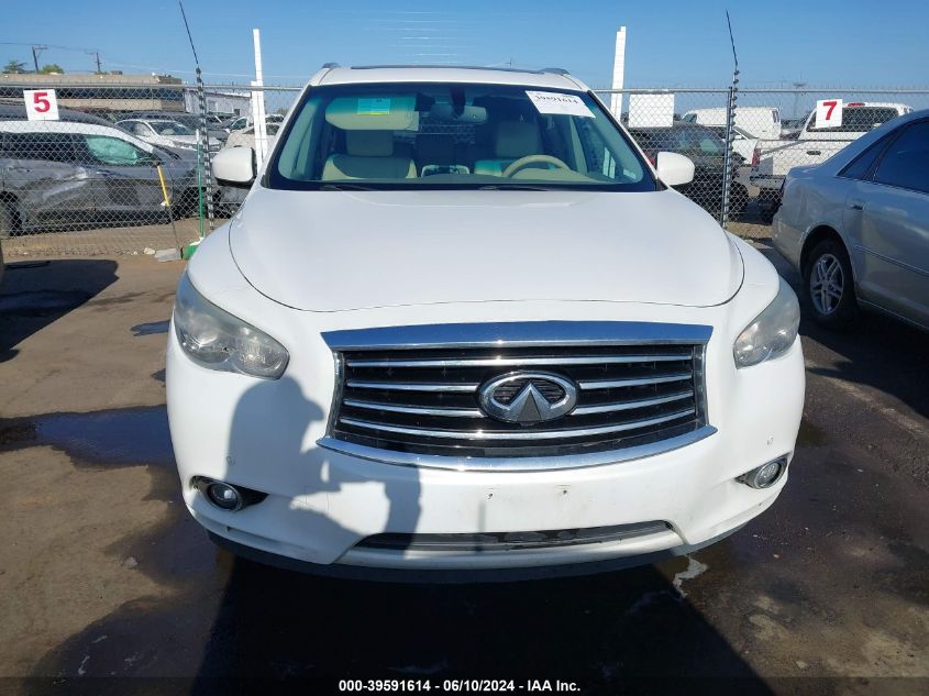 2013 Infiniti Jx35 VIN: 5N1AL0MN6DC344238 Lot: 39591614