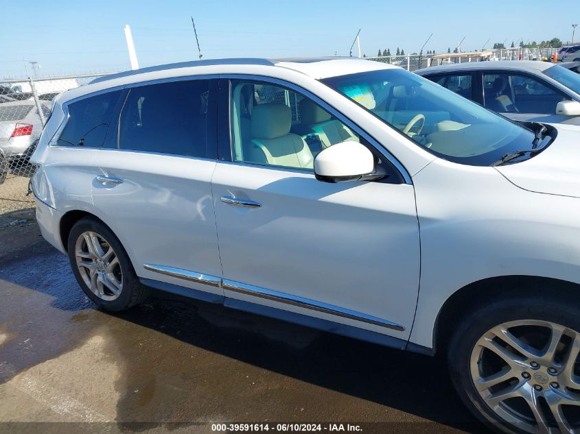 2013 Infiniti Jx35 VIN: 5N1AL0MN6DC344238 Lot: 39591614