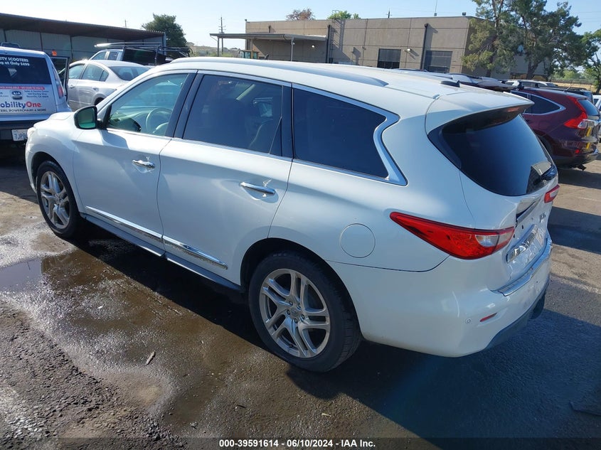 2013 Infiniti Jx35 VIN: 5N1AL0MN6DC344238 Lot: 39591614