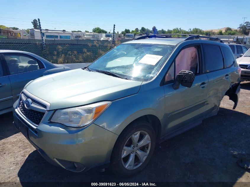 2016 Subaru Forester 2.5I Premium VIN: JF2SJAFC7GH482153 Lot: 39591623