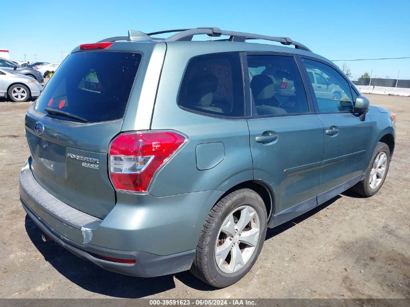 2016 Subaru Forester 2.5I Premium VIN: JF2SJAFC7GH482153 Lot: 39591623