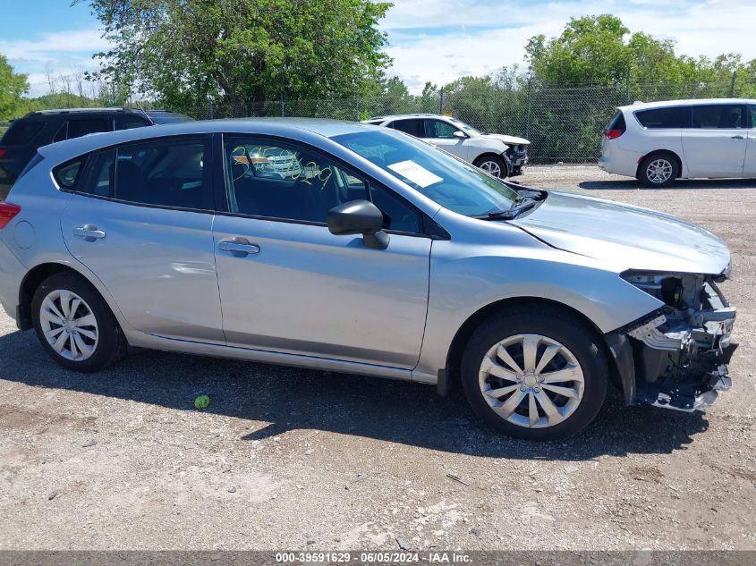 2019 Subaru Impreza 2.0I VIN: 4S3GTAA68K3722591 Lot: 39591629