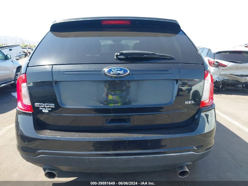 2013 FORD EDGE SEL - 2FMDK3JC3DBC49396