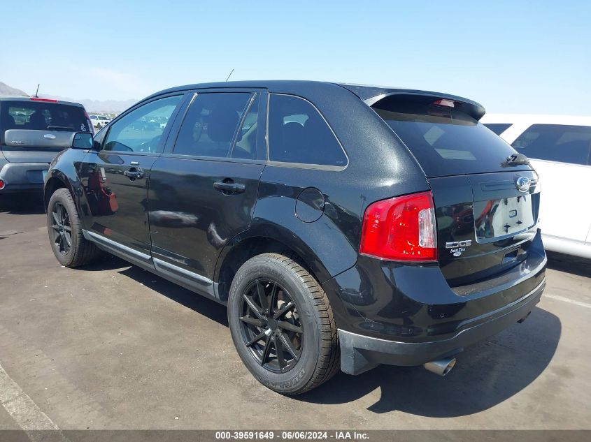 2013 Ford Edge Sel VIN: 2FMDK3JC3DBC49396 Lot: 39591649