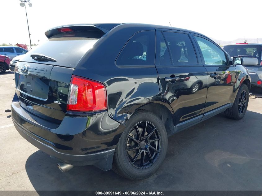2013 FORD EDGE SEL - 2FMDK3JC3DBC49396