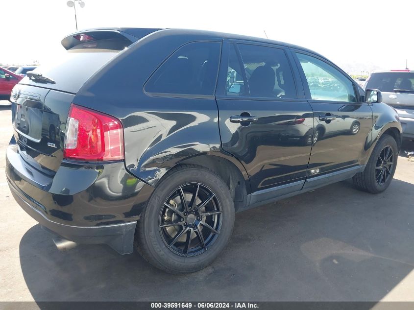 2013 FORD EDGE SEL - 2FMDK3JC3DBC49396