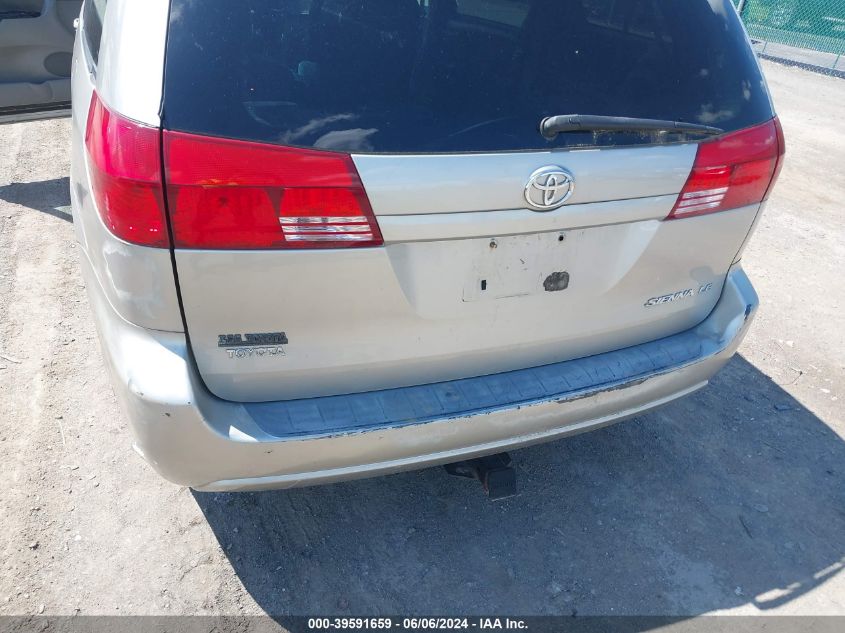 2005 Toyota Sienna Le VIN: 5TDZA23CX5S248931 Lot: 39591659