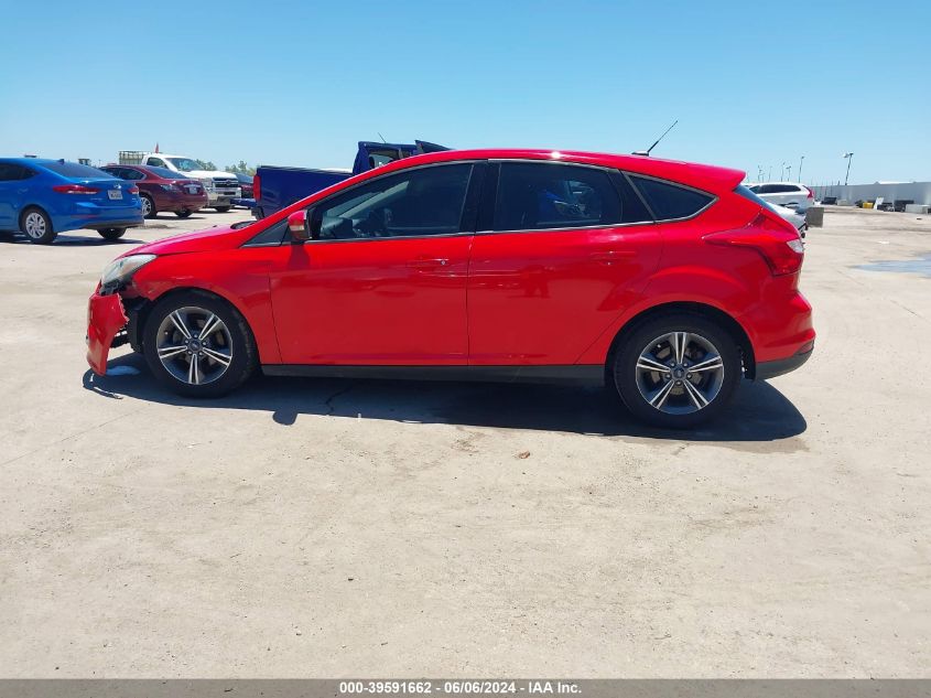 2015 Ford Focus Se VIN: 1FADP3K2XFL277166 Lot: 39591662