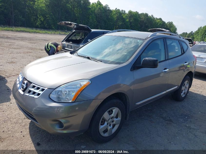 2014 Nissan Rogue Select S VIN: JN8AS5MV3EW710309 Lot: 39591673